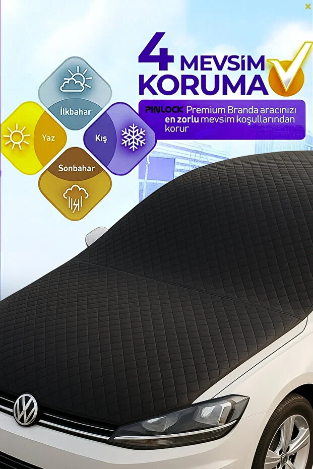 Sedan Hatchback Suv Jeep uyumlu universal otomobil araba brandası, dolu ve kar branda Oto Brandası